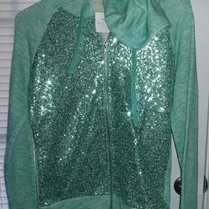 Sequin Hoodie